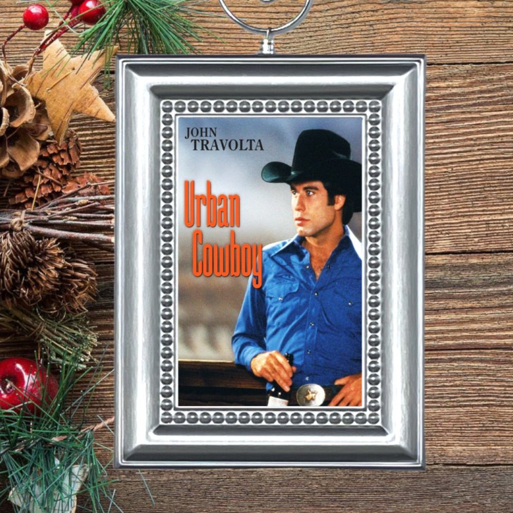 Urban Cowboy‎ John Travolta Movie Memorabilia Christmas Tree Ornament